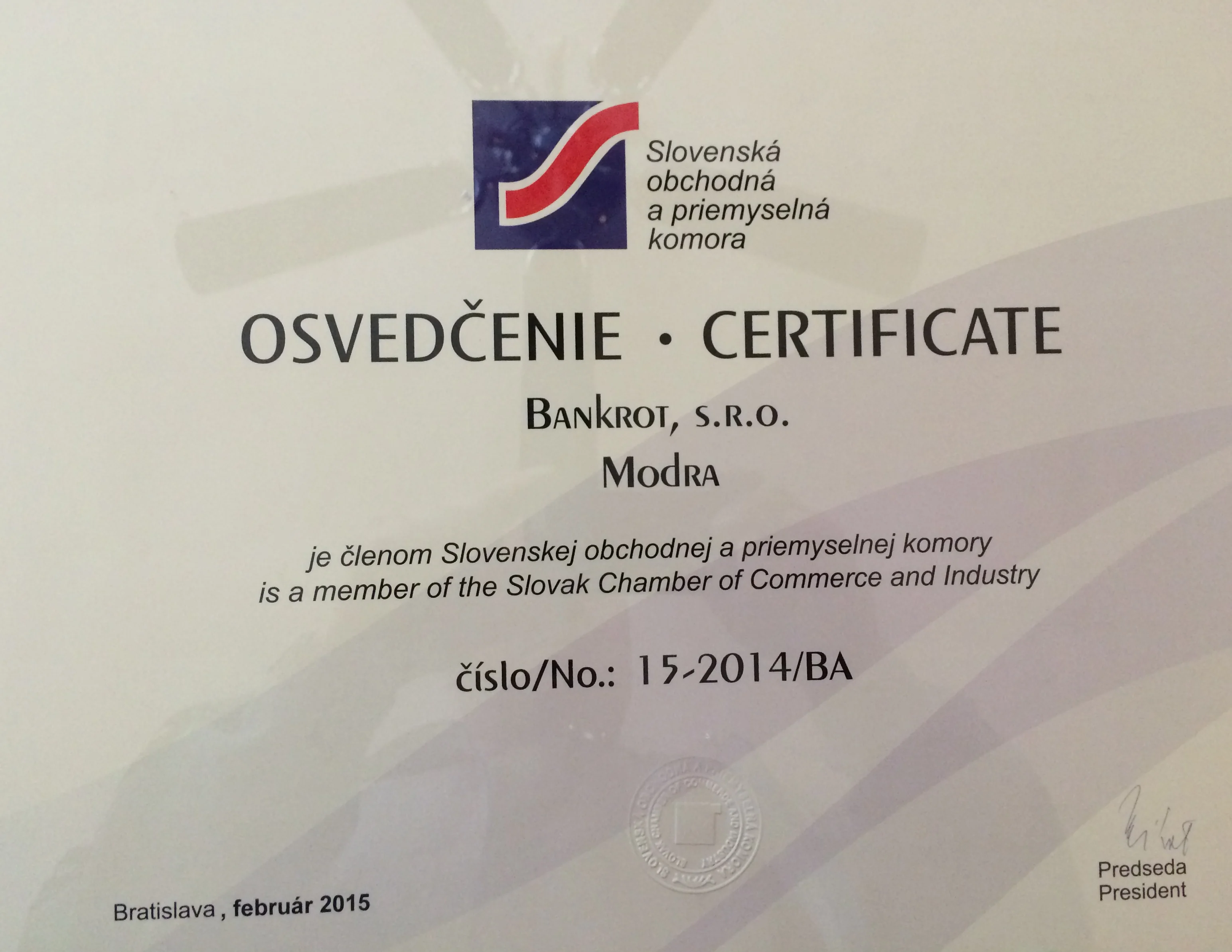 Člen obchodnej komory